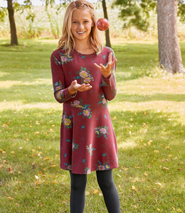 Maple Leaf Dress, size 10 by Matilda Jane Clothing