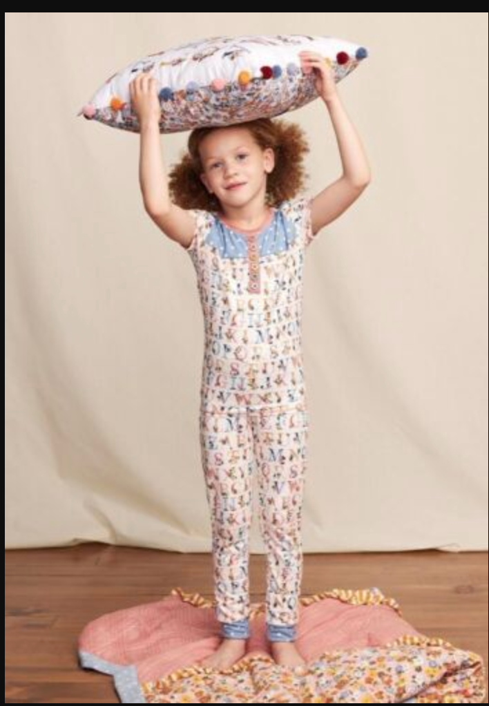 Alphabet Pajamas, Size 4 by Matilda Jane Clothing