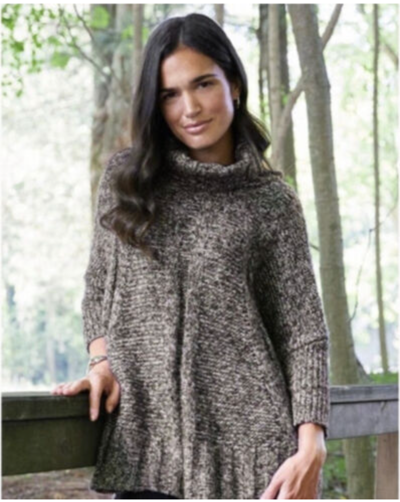 Evening Stroll Women's Turtleneck Sweater by Matilda Jane Clothing size XS/S